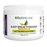 BIOptimizers Sleep Breakthrough bottle front with Tropical Dreams for gentle sleep support