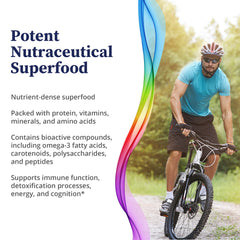 BioPure CGF packaging emphasizes quality sourcing and science-backed formula.