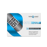 bioQuad OSTEODENX bottle on table for daily joint support