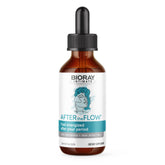 BIORAY After The Flow bottle on white background for post-cycle support