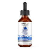 BIORAY Before the Flow bottle pour supports simple dosing for PMS