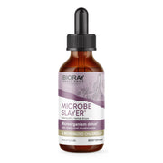 BIORAY Daily Microbe Slayer bottle with label, supports digestive balance.
