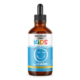 BIORAY Kids NDF Calm bottle with label—gentle toxin support in vanilla formula.