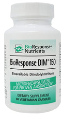 BioResponse DIM bottle pour shows easy dosing for hormonal balance support.