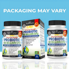BioSchwartz Daily Probiotic capsules close-up support digestion and comfort