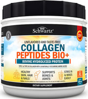 BioSchwartz multi collagen powder scoop ready to blend into beverages for daily protein support.