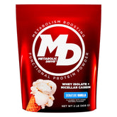 Biotest Metabolic Drive Protein vanilla bottle showing premium packaging and design for post-workout use