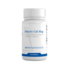 Biotics Research Butyric Cal Mag bottle for daily gut support