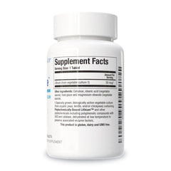 Biotics Research Li-Zyme label showcases phytochemically bound lithium for absorption.