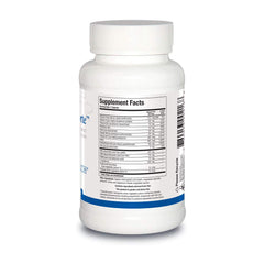 Biotics Research Nuclezyme-Forte label closeup showing SOD and catalase antioxidant enzymes.