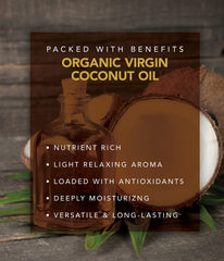 BIOTONE Truly Coconut Massage Oil pour demonstrates easy, smooth application