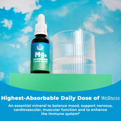BIOTOPLEVEL bottle demonstrates sublingual use for daily mineral support.