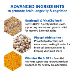 BioTrust Eternal Mind capsules closeup for easy daily brain support.