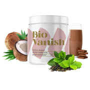 BioVanish Keto Activate Cocoa Drink tub on kitchen counter for keto-friendly weight support