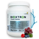 Bioxtron Collagen Peptides unflavored bottle front for daily beauty support.