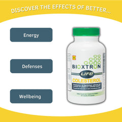 Bioxtron Life bottle label detail emphasizing natural ingredients and algae blend.