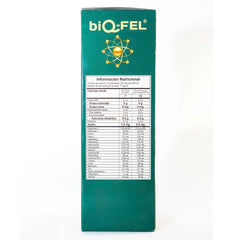 BiQFEL 500ml label highlighting plant-based daily nutrition.