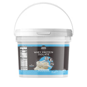 Birch & Meadow unflavored whey protein isolate bottle pour for post-workout shake
