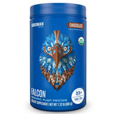 Birdman Falcon chocolate powder canister for shakes and baking