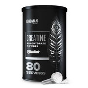 Birdman Micronized Creatine Monohydrate in labeled tub for enhanced workout endurance