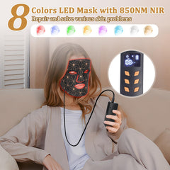 biuufish red light mask led beads closeup dense array for coverage
