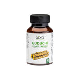 bixa BOTANICAL Guduchi capsules in amber bottle for daily immune support