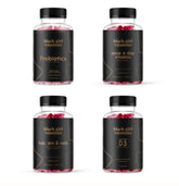 Black Girl Vitamins D3 Gummies bottle for daily energy support.