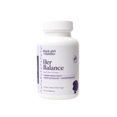 Black Girl Vitamins Her Balance bottle displaying daily probiotic support for feminine wellness