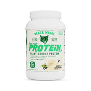 Black Magic vegan protein vanilla ice cream tub for post-workout fueling