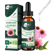 BLENSTCS Liposomal Lymphatic Drainage Drops bottle for daily lymphatic support.