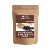 Blessfull Healing Ajwa Date Seed Powder jar for smoothies and baking