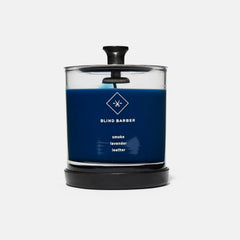 Blind Barber Tompkins Candle hand-poured quality supports consistent burn.