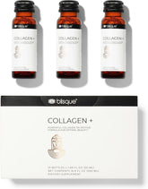 Blisque liquid collagen tri-peptide bottle pour for easy daily use.