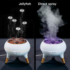BLOIMP jellyfish diffuser with 7-color lights enhances mood while unwinding