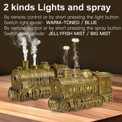 BLOIMP Train Diffuser smoke mode for gentle ambience.