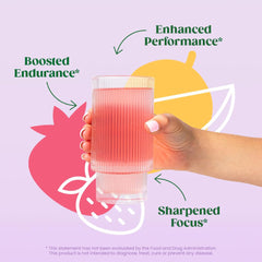 Bloom Nutrition green tea extract highlights natural caffeine for steady focus.