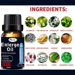 BLSEX Men’s Herbal Enlarge Oil dropper enables precise dispensing