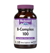 BlueBonnet B Complex capsules on white surface for daily energy support
