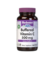 BlueBonnet Buffered Vitamin C-500 mg bottle front label highlighting immune support potential