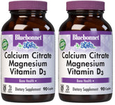 Bluebonnet calcium citrate magnesium d3 caplets bottle pour supports daily bone health