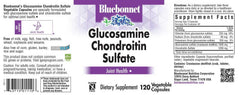 BlueBonnet glucosamine chondroitin sulfate capsules ready for daily joint health routine