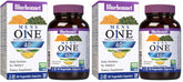 BlueBonnet Mens' One 40+ bottle front showing daily energy support and nutrition.