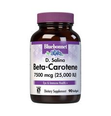 BlueBonnet Mixed Beta-Carotene eye vitamins softgels bottle with lutein and zeaxanthin for eye support