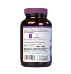 Bluebonnet Sleep Support ingredient botanicals highlighting herbal blends for relaxation