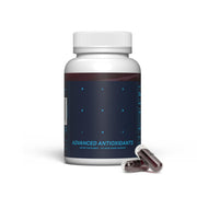 Blueprint Bryan Johnson Advanced Antioxidant Supplement bottle front with vegan capsules for daily wellness