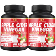 BMVINVOL apple cider vinegar capsules bottle front view for daily digestion support.