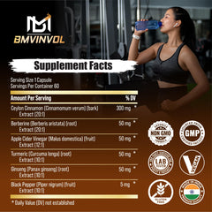 BMVINVOL Apple Cider Vinegar capsules showcase digestive comfort in daily routines.