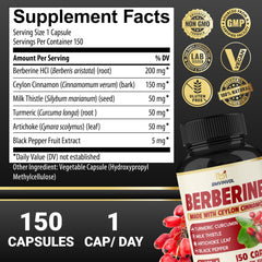 Close-up of BMVINVOL Berberine capsule showing compact, easy-to-swallow design.