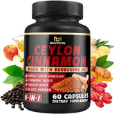 BMVINVOL Ceylon Cinnamon capsules bottle for daily wellness and routine