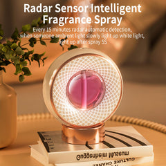 Bntilr diffuser with automatic light sensing for mood-enhancing ambience